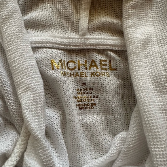 Michael Kors White Knit with Gold Accents - Picture 5 of 7